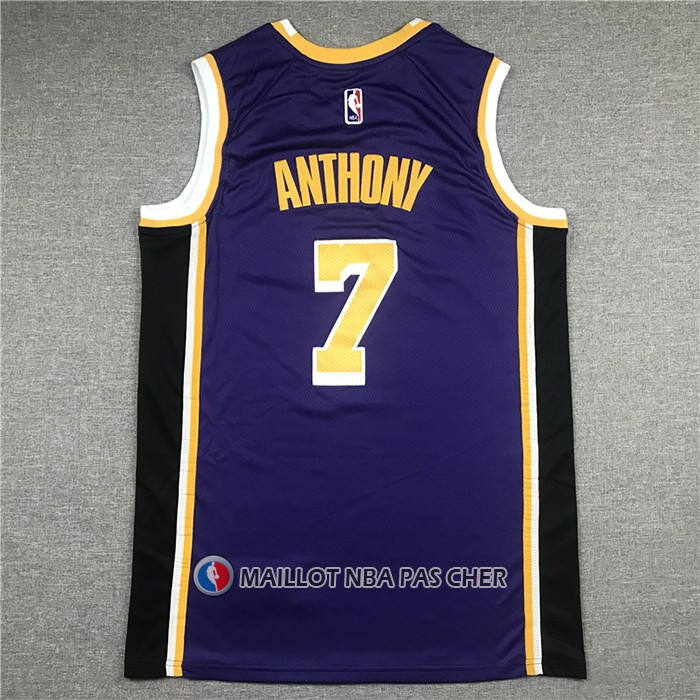 Maillot Los Angeles Lakers Carmelo Anthony NO 7 Statement 2021 Volet